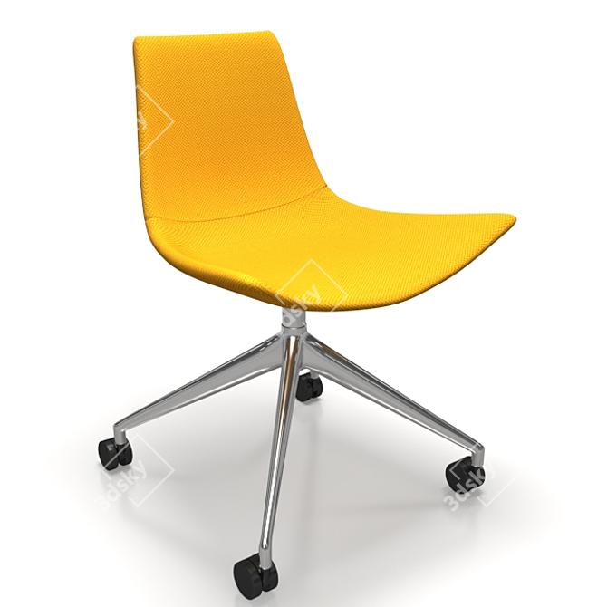 Sleek Comfort: Modern Relax Chair 3D model image 1