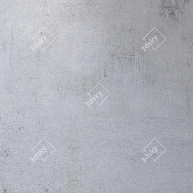 Seamless 4K Concrete Wall Texture 3D model image 3