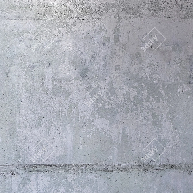 Seamless 4K Concrete Texture 3D model image 3