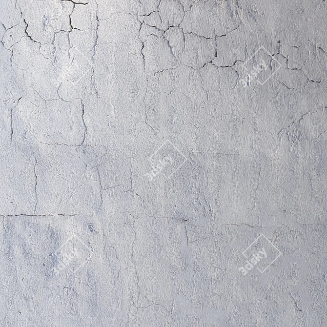 Seamless Plaster Texture 3D model image 3