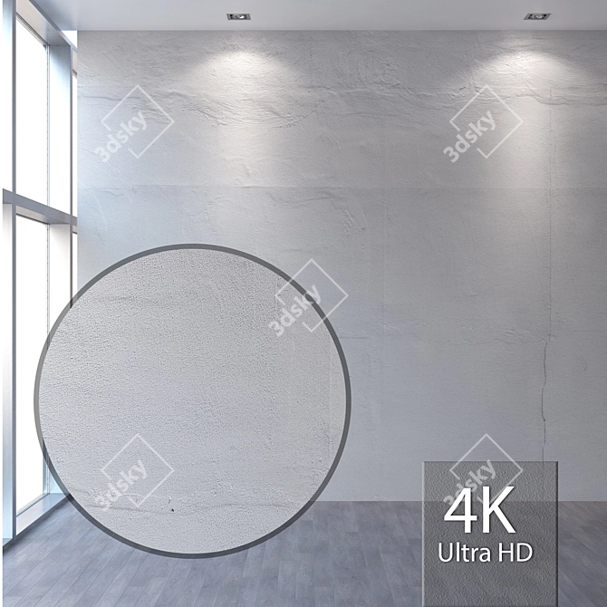 Title: Seamless Plaster Texture 3D model image 1