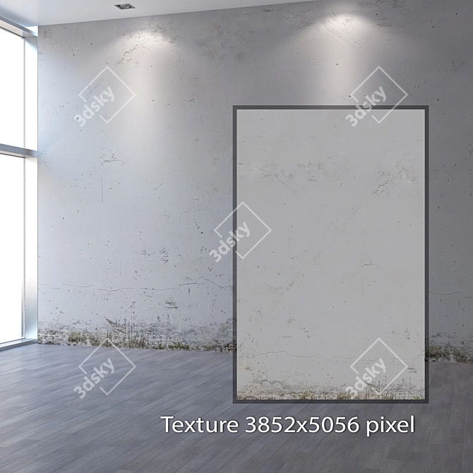 Title: Seamless 4K Plaster Texture 3D model image 2