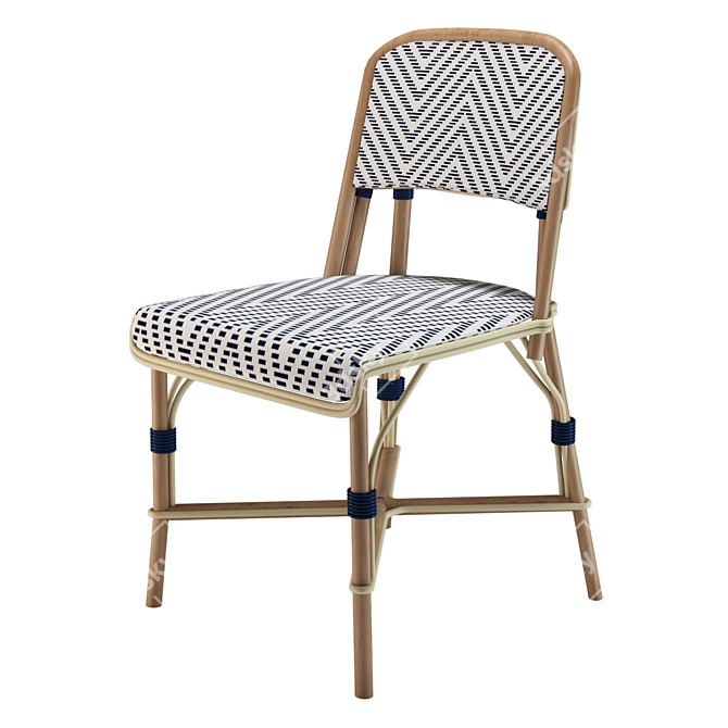 Maison Gatti Mirliton Chair: Elegant and Timeless 3D model image 1