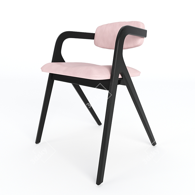 Sleek Keyko Seating: Comfort Meets Style 3D model image 1