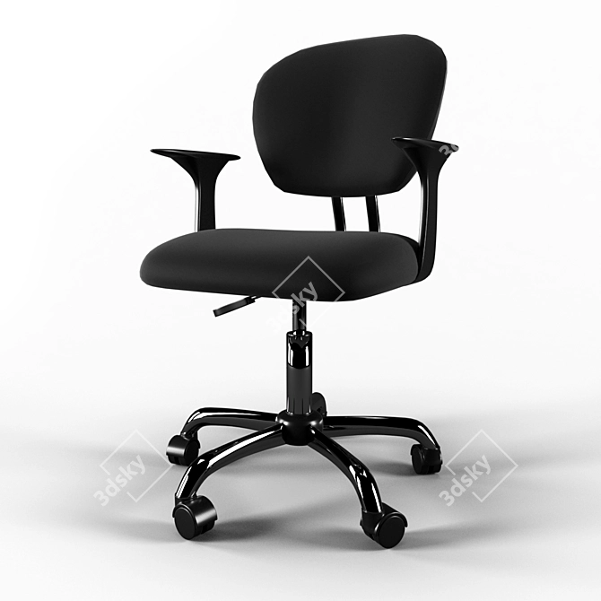 ErgoMax Office Chair 3D model image 1