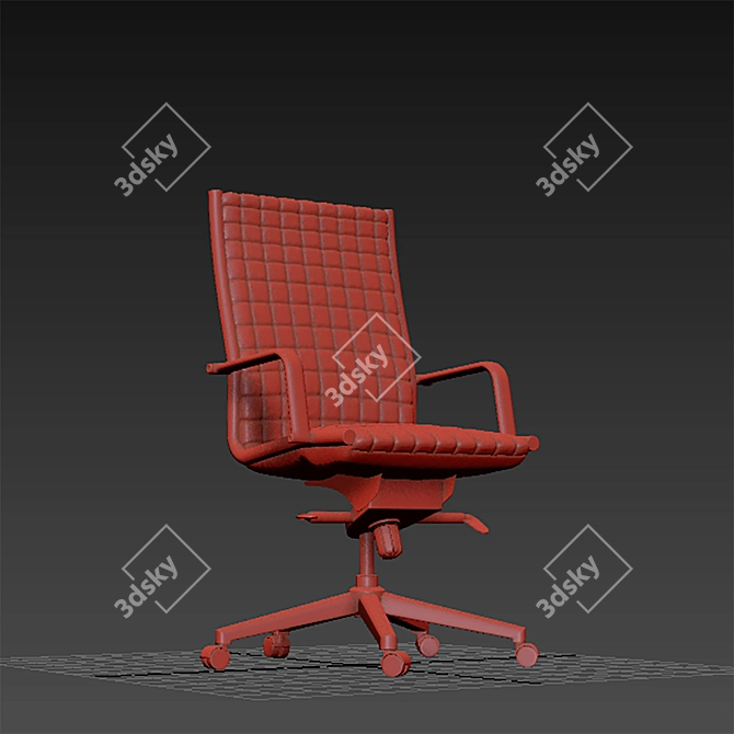 ErgoFlex Office Chair: 3D Model 3D model image 3