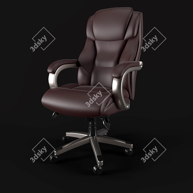 ErgoFlex Office Chair 3D model image 3