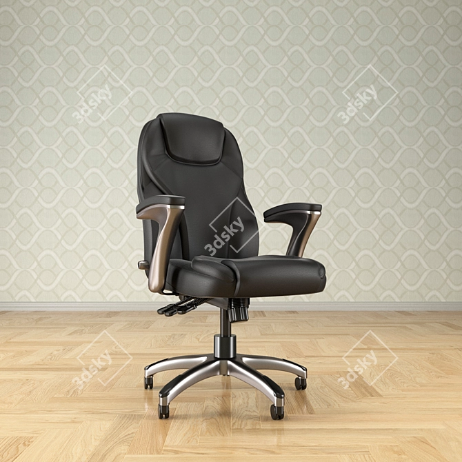 Modern Office Chair 3D Model 3D model image 2