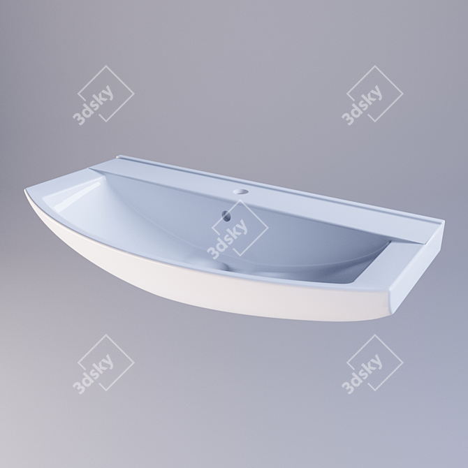 Sanita Luxe Best 85 Washbasin Set 3D model image 1