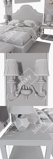 Elegant Garda Decor Collection 3D model image 3