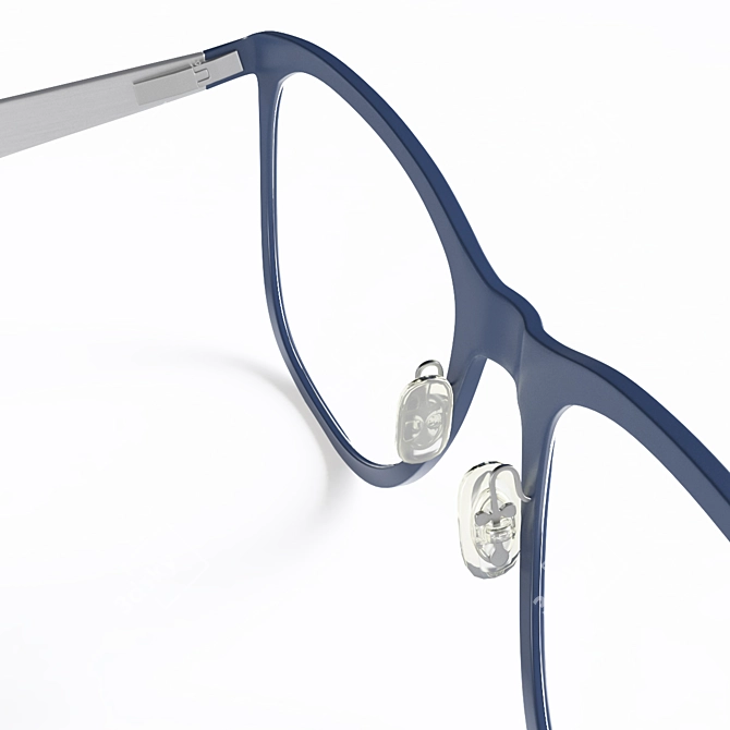 Stylish Eyewear: Trendy Glasses for a Chic Look 3D model image 3