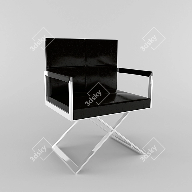 Modern Leather Chair | Современное кожаное кресло 3D model image 1