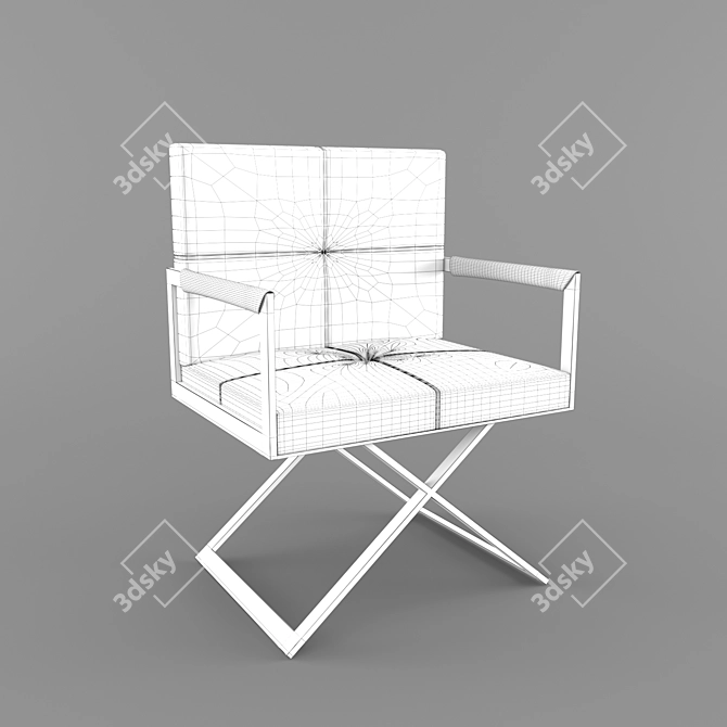 Modern Leather Chair | Современное кожаное кресло 3D model image 2