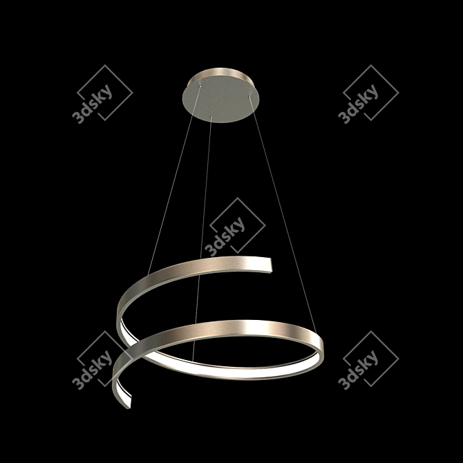 Modern LED Pendant Light 3D model image 2