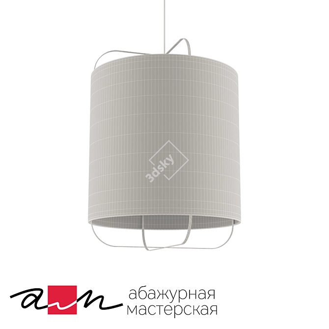 Barile Pendant Lamp 3D model image 2