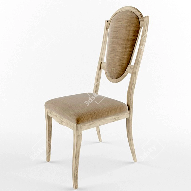 Italian Made Chair 3D model image 1