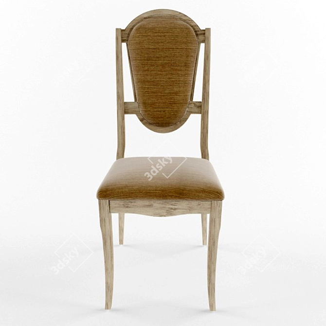 Italian Made Chair 3D model image 2