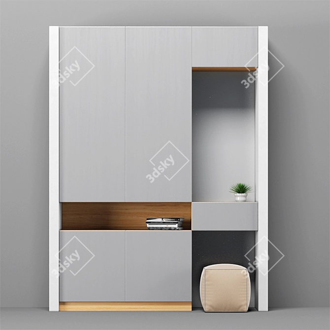 Ready-to-use Holl Furniture 3D model image 1