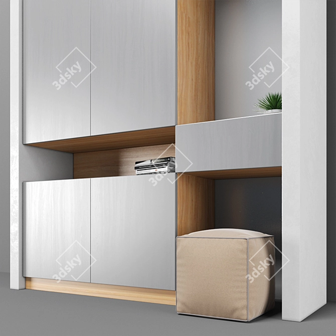 Ready-to-use Holl Furniture 3D model image 2