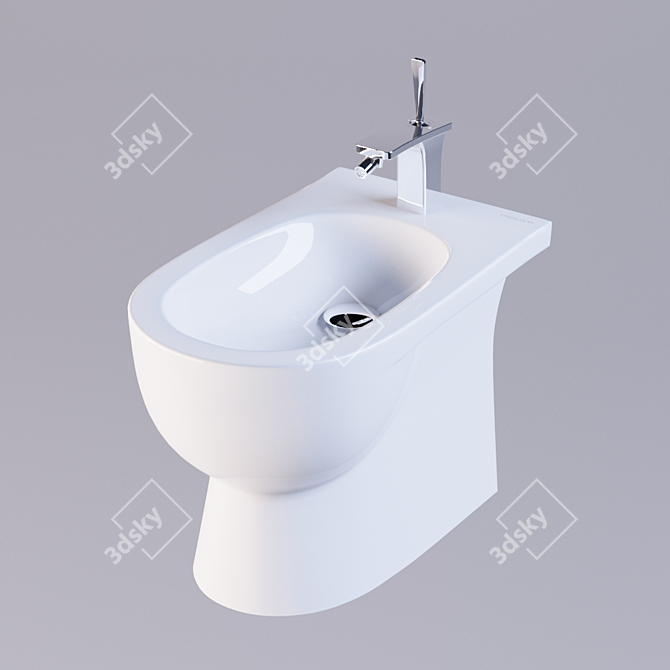 Sanita Luxe Art - Stylish European Bidet 3D model image 1