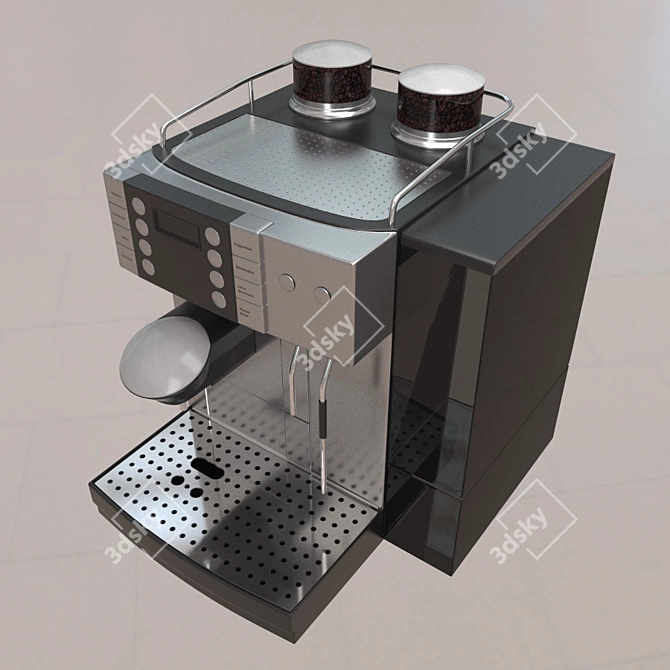 Franke Flair Espresso Machine 3D model image 2