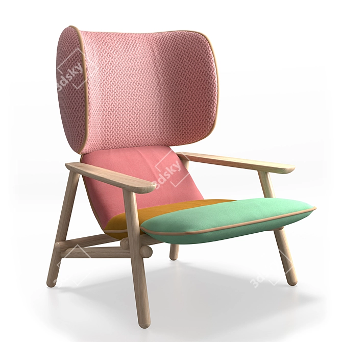 Lilo Extension Moroso Armchair 3D model image 1