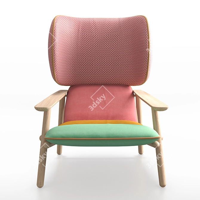 Lilo Extension Moroso Armchair 3D model image 2