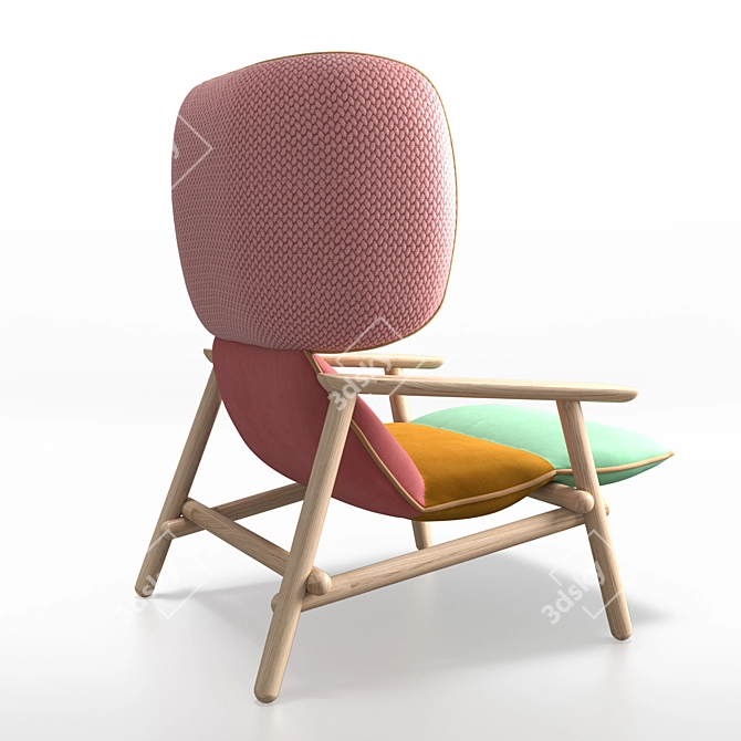 Lilo Extension Moroso Armchair 3D model image 3