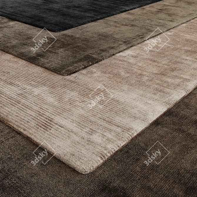 Title: Fur Displacement Map Rug 3D model image 1