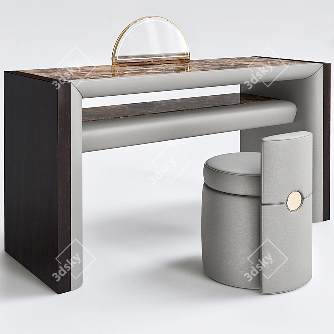 Turri Madison Vanity: Elegant and Functional 3D model image 1