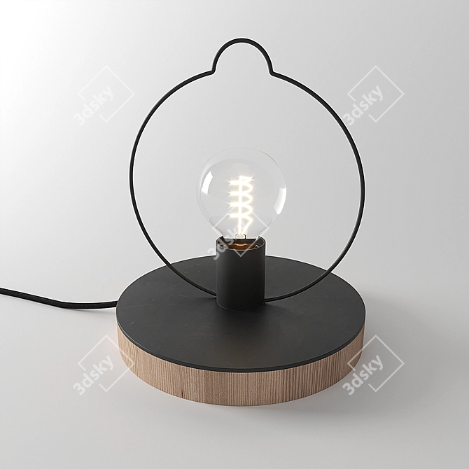 GIPSY: Elegantly Designed Desk Lamp 3D model image 1