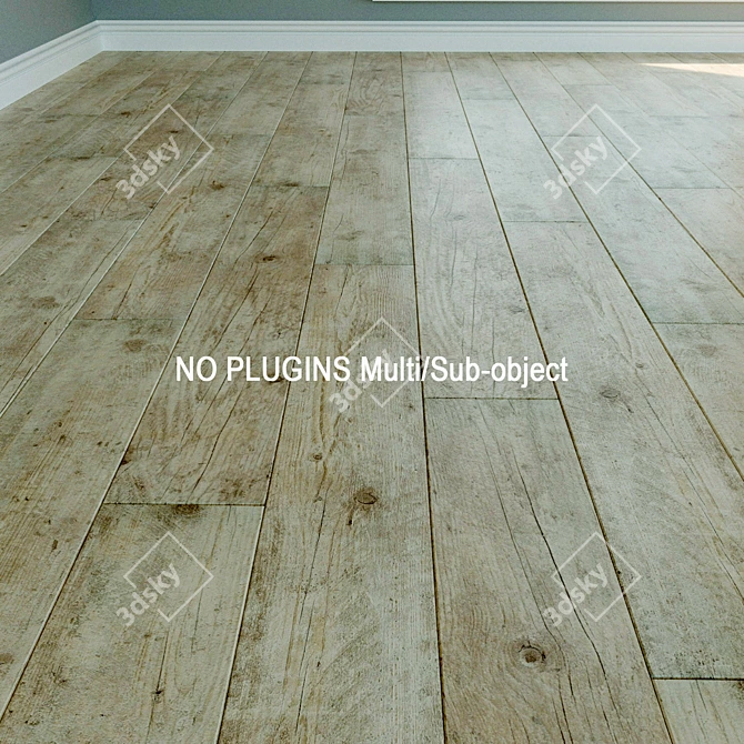 WINEO Laminate: Natural Parquet Flooring 3D model image 1