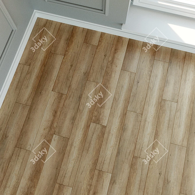  Wineo Laminate Flooring: Natural Wood Design 3D model image 3