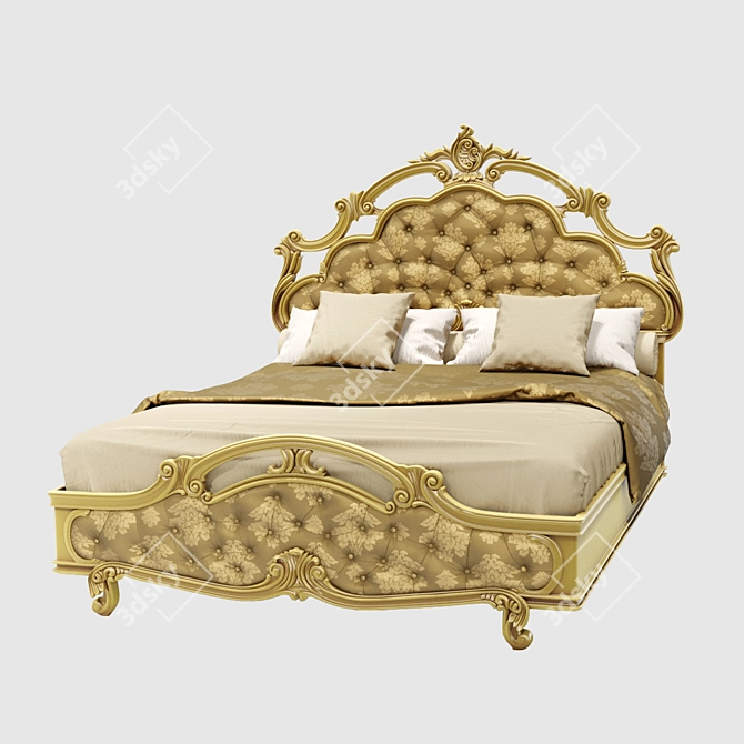 Elegant Murano Grilli Set 3D model image 1