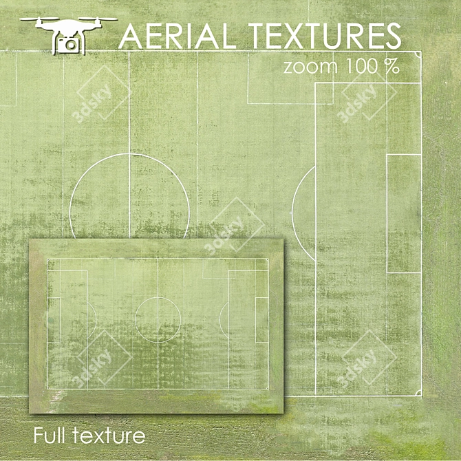 4k Aerial Exterior Texture 3D model image 1