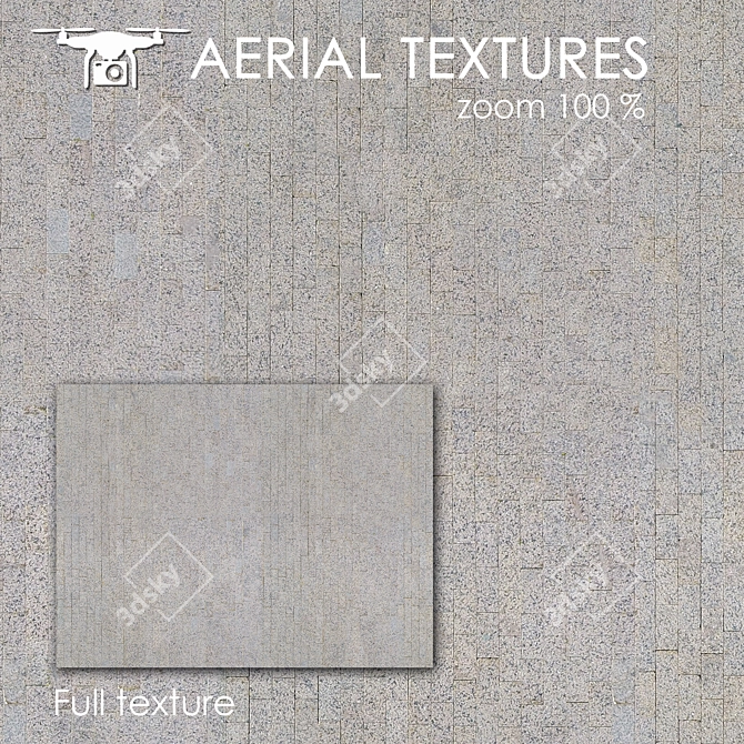 Aerial Rhythm Aesthetic Texture 3D model image 1