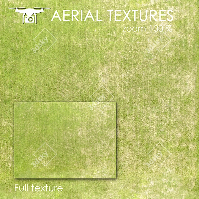 Aerial Texture 4k Exteriors 3D model image 1
