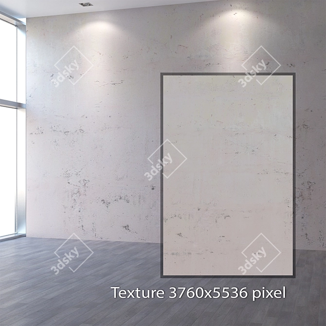 Title: Seamless 4K Plaster Texture 3D model image 2