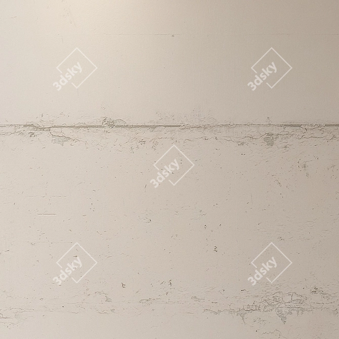 Seamless 4K Plaster Texture 3D model image 3