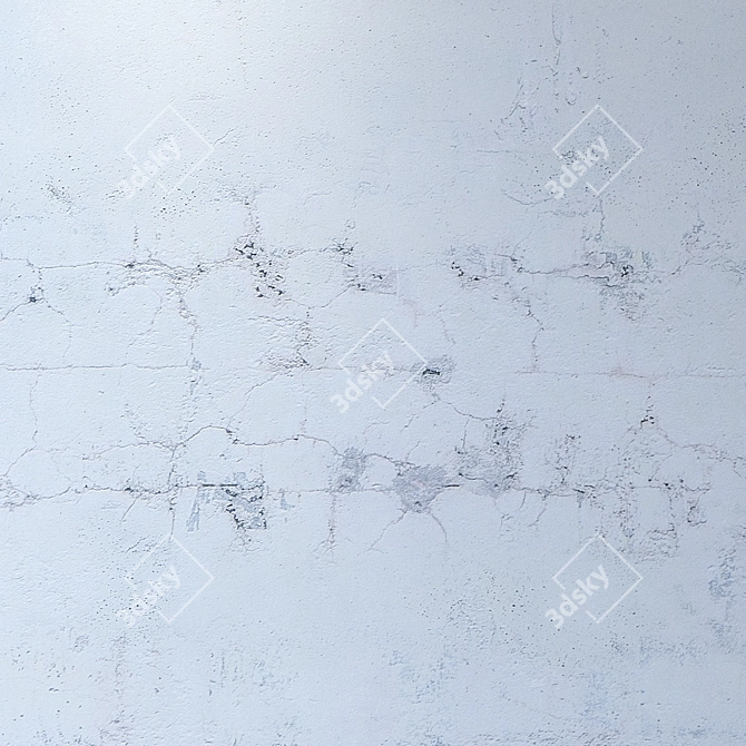 Seamless 4K Plaster Texture 3D model image 3