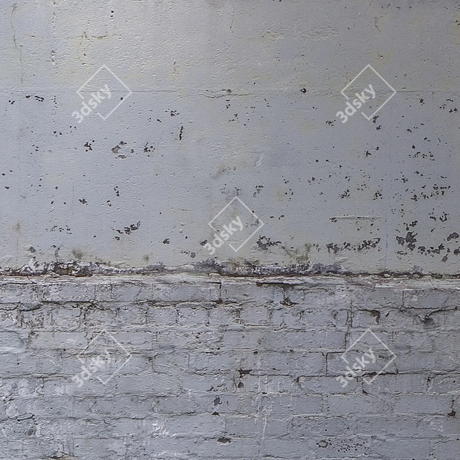 Seamless 4K Plaster Texture 3D model image 3