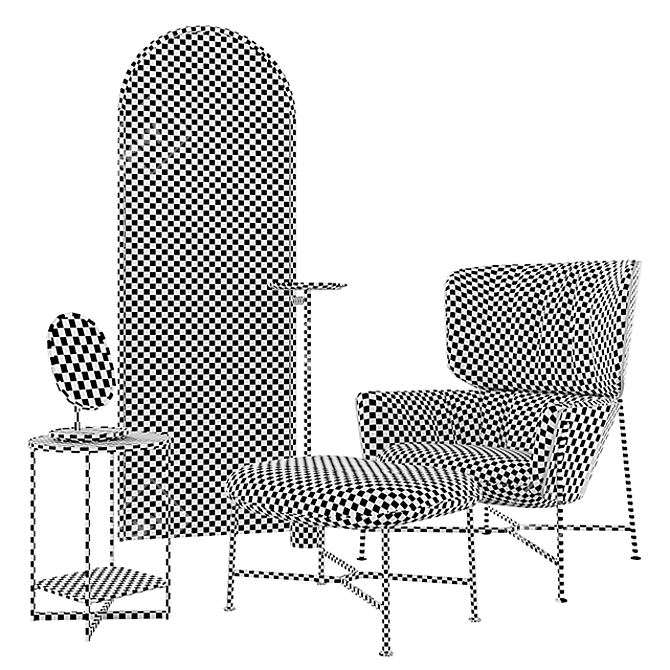 Modern SP01 Tim Rundle Collection: High-End Furniture 3D model image 2
