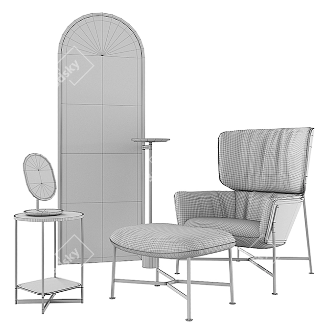 Modern SP01 Tim Rundle Collection: High-End Furniture 3D model image 3