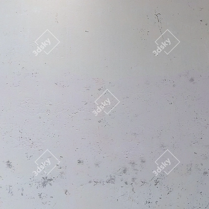 4K Seamless Plaster Texture 3D model image 3