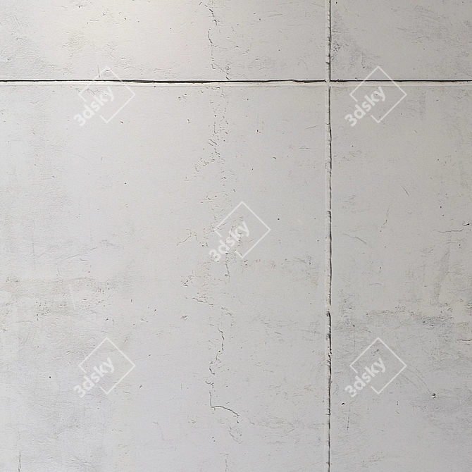 Seamless 4K Plaster Texture 3D model image 3