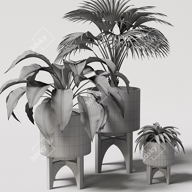 Versatile Plants Set 07: 3D Models for V-Ray and Fstorm 3D model image 7