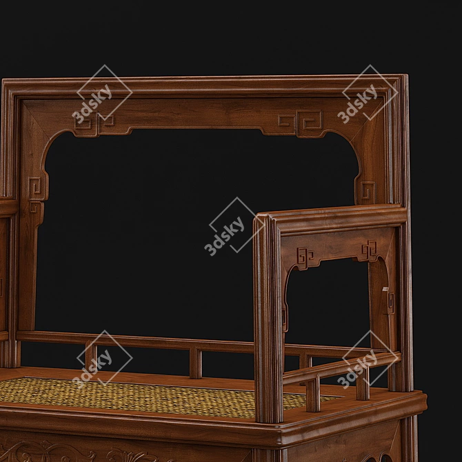 Late Ming Early Qing Chair - Antique Beauty 3D model image 2