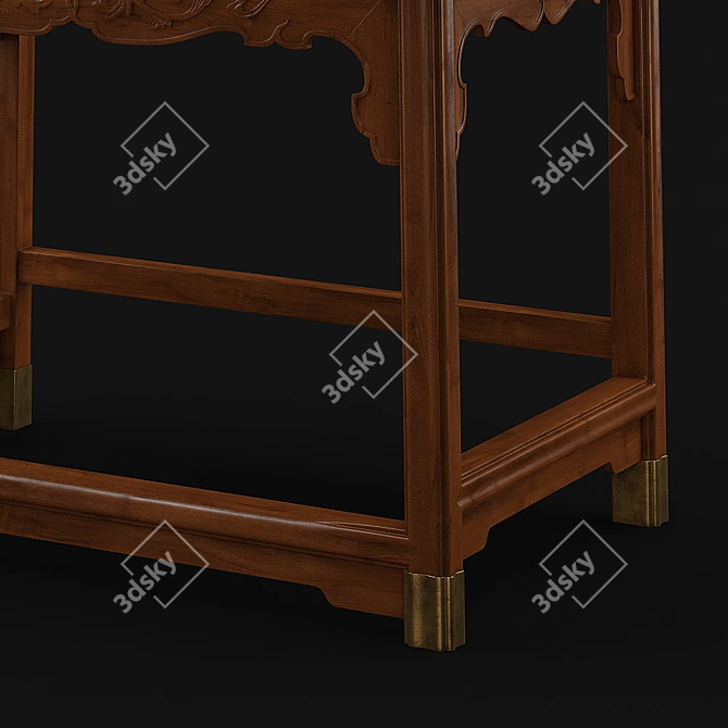 Late Ming Early Qing Chair - Antique Beauty 3D model image 3