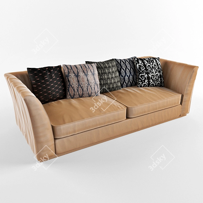 Classic Sofa 3D model image 1