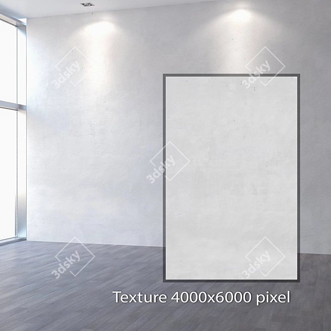 Title: Seamless 4K Plaster Texture 3D model image 2